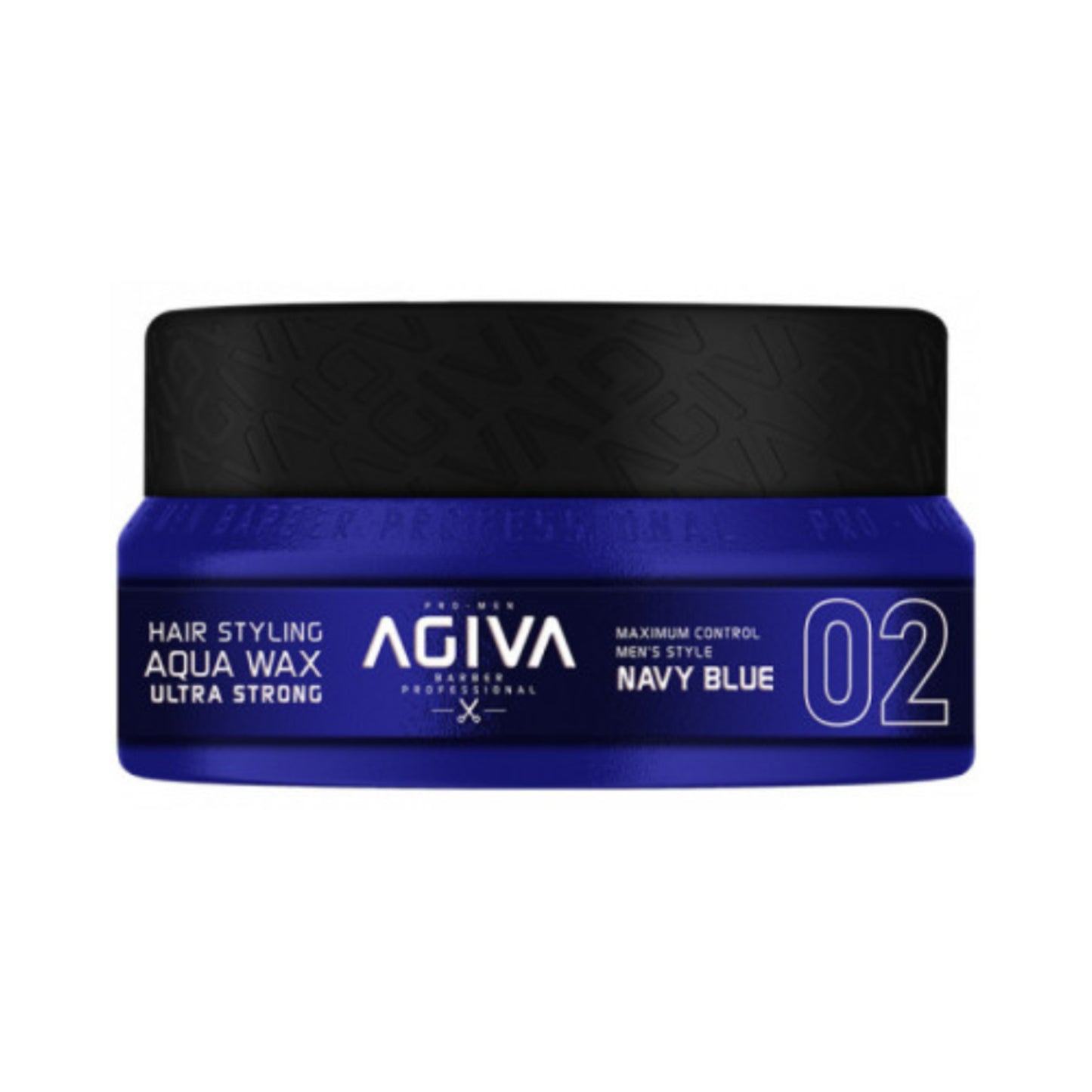 AGIVA | Cera estilizante con fijación ultra fuerte : NAVY BLUE Aqua Wax Ultra Strong 90 ml