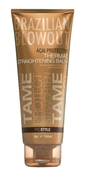 BRAZILIAN BLOWOUT | Thermal Straightening Balm: Bálsamo Térmico y Alaciante