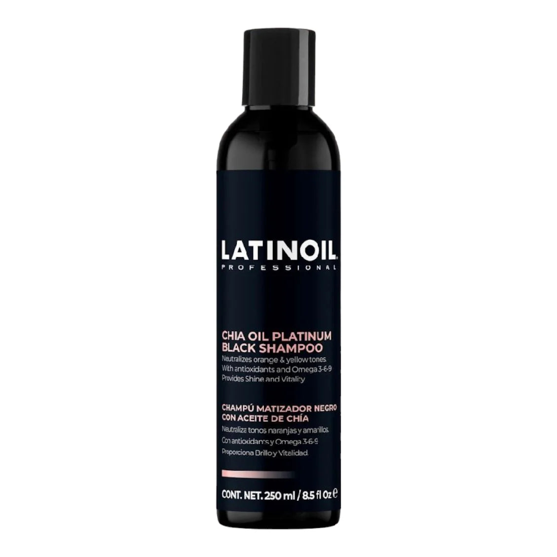 LATINOIL | Chia Oil Platinum Black Shampoo 250ml