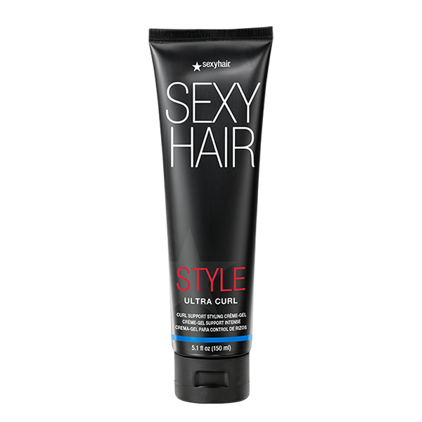 SEXY HAIR | Ultra Curl : Crema-gel de estilizado para soporte de riso