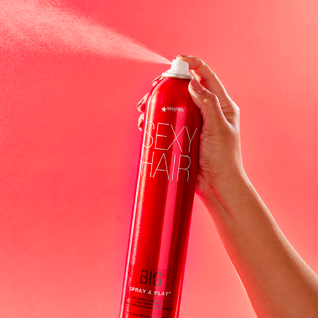 SEXY HAIR Big | SPRAY & PLAY: SPRAY VOLUMINIZANTE