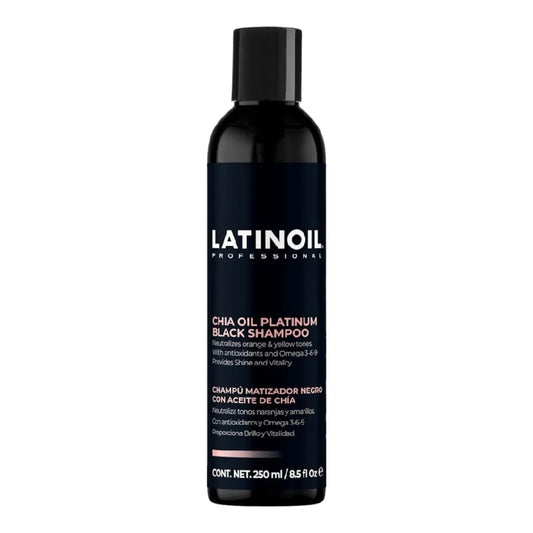 LATINOIL | Chia Oil Platinum Black Shampoo 250ml