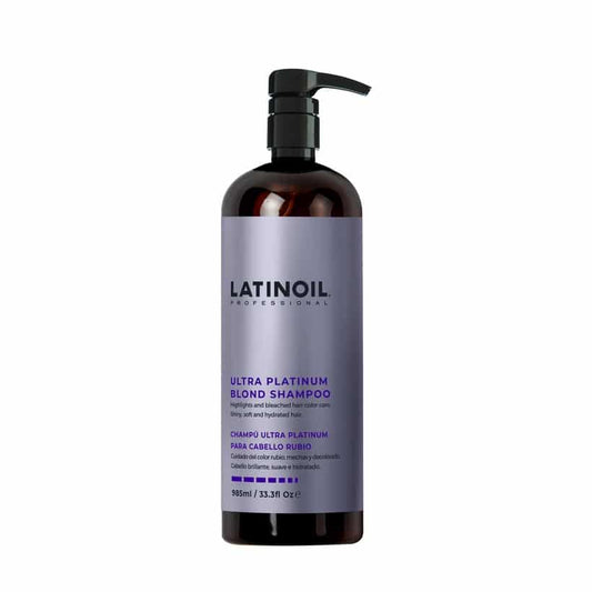 LATINOIL | Ultra Platinum Blond Shampoo 985 ml