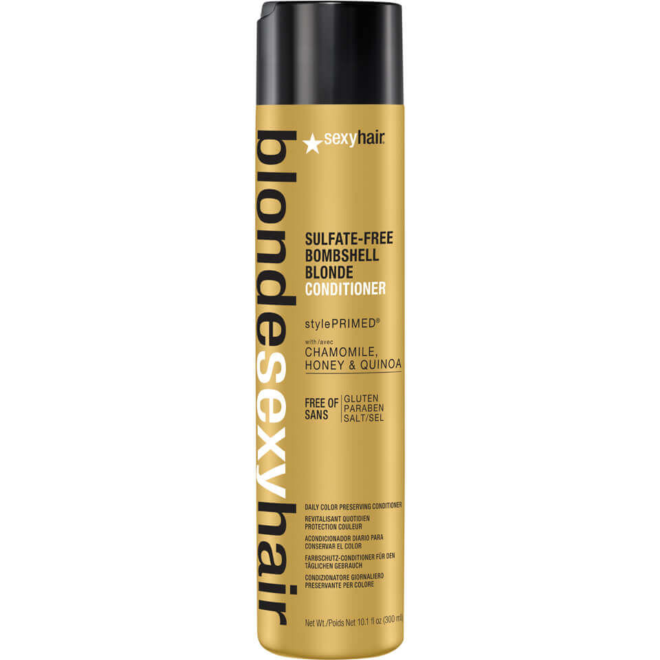 SEXY HAIR Blonde | BOMBSHELL BLONDE CONDITIONER: Acondicionador Conservador de Color: RUBIO